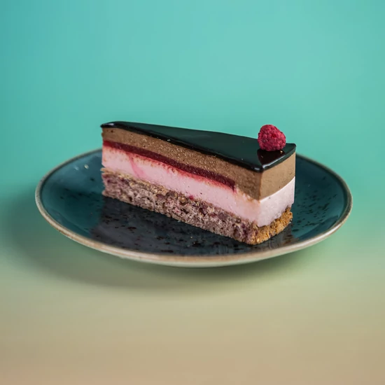 Málnás Étcsokoládé Torta 16 szelet